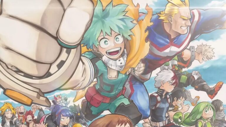 Arte de My Hero Academia Revela Heróis Após Salto Temporal