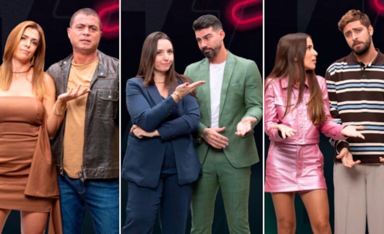Enquete Power Couple UOL e Votalhada: parcial mostra reta final acirrada na 10ª DR do Power Couple Brasil 7!
