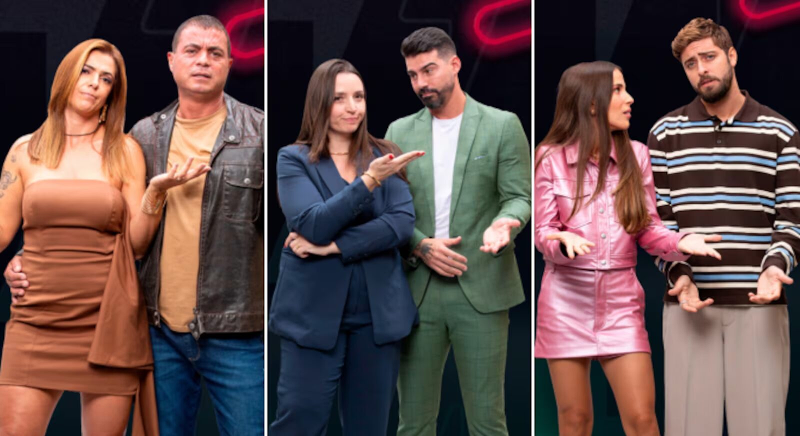Enquete Power Couple UOL e Votalhada: parcial mostra reta final acirrada na 10ª DR do Power Couple Brasil 7!