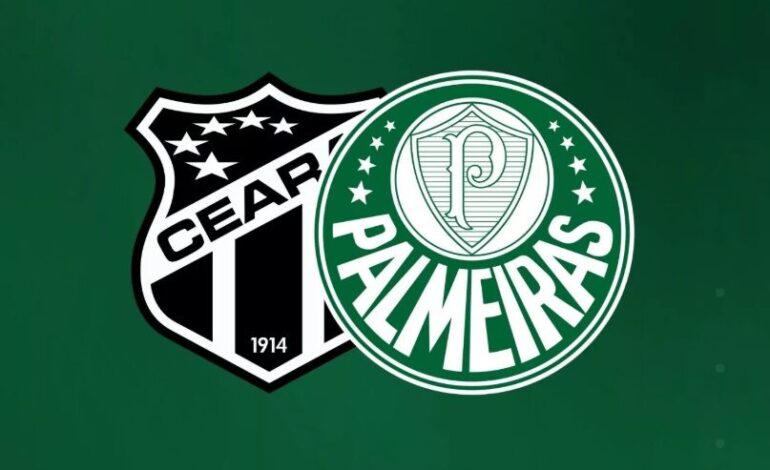 Onde assistir Palmeiras x Ceará hoje 10/8