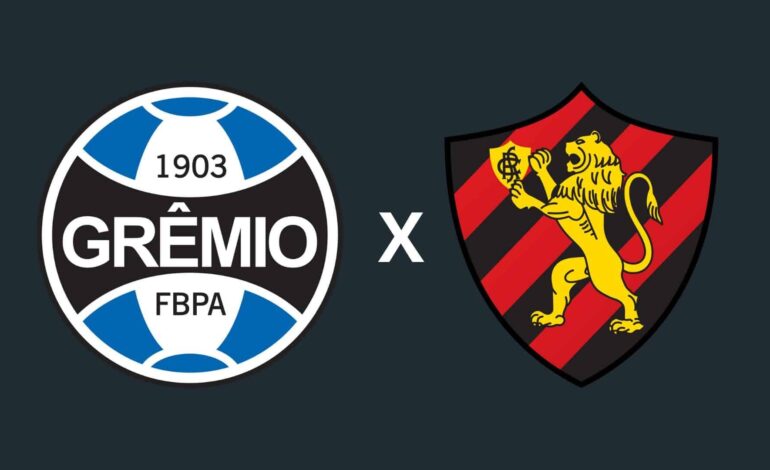 Grêmio x Sport – Onde assistir, escalações e horário de hoje 10/8