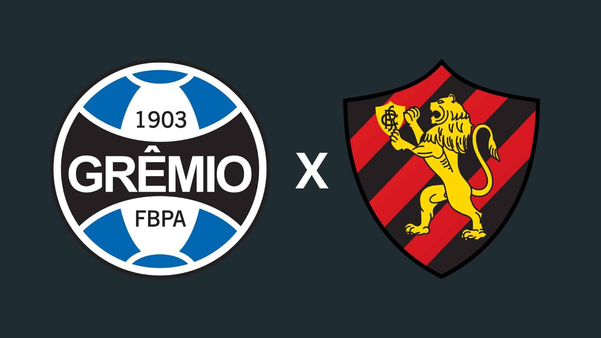 Grêmio x Sport – Onde assistir, escalações e horário de hoje 10/8