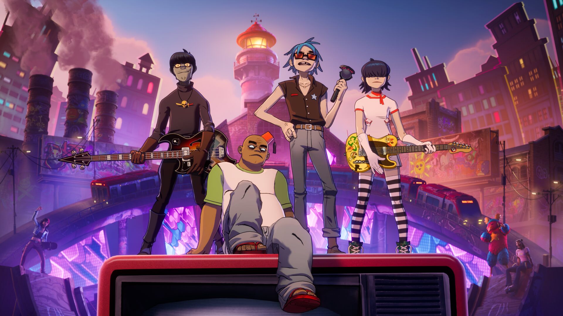 Gorillaz chega ao Fortnite: Temporada 10
