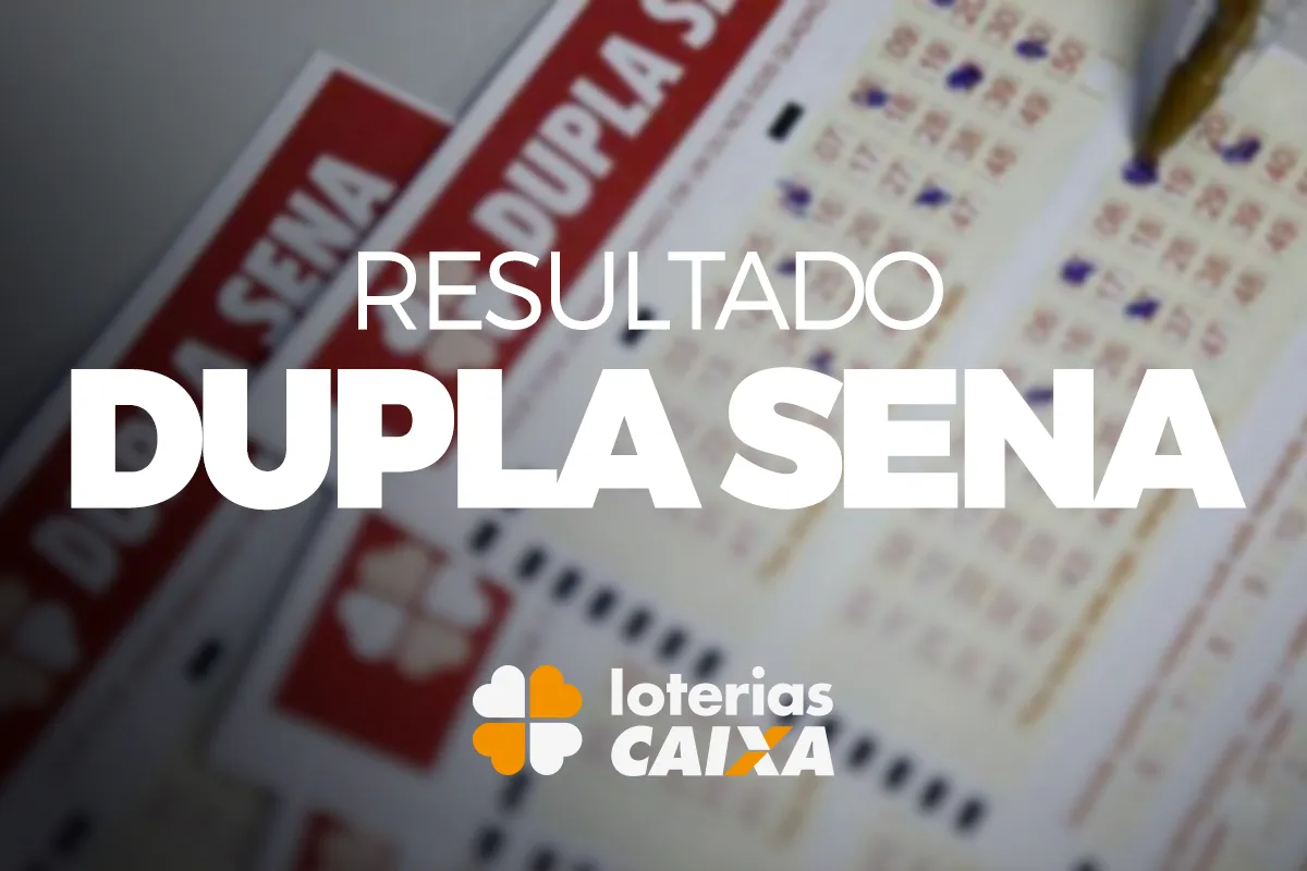 Resultado de hoje da dupla sena.