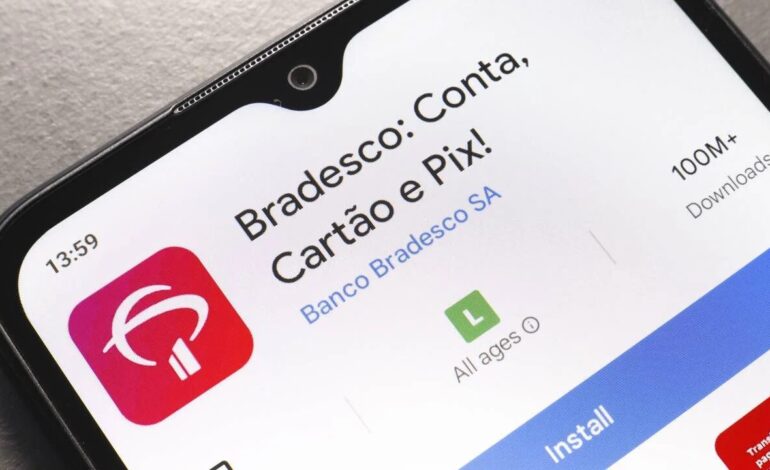 Bradesco caiu? Usuários enfrentam problema com aplicativo do banco fora do ar nesta sexta, 12. Que horas volta?