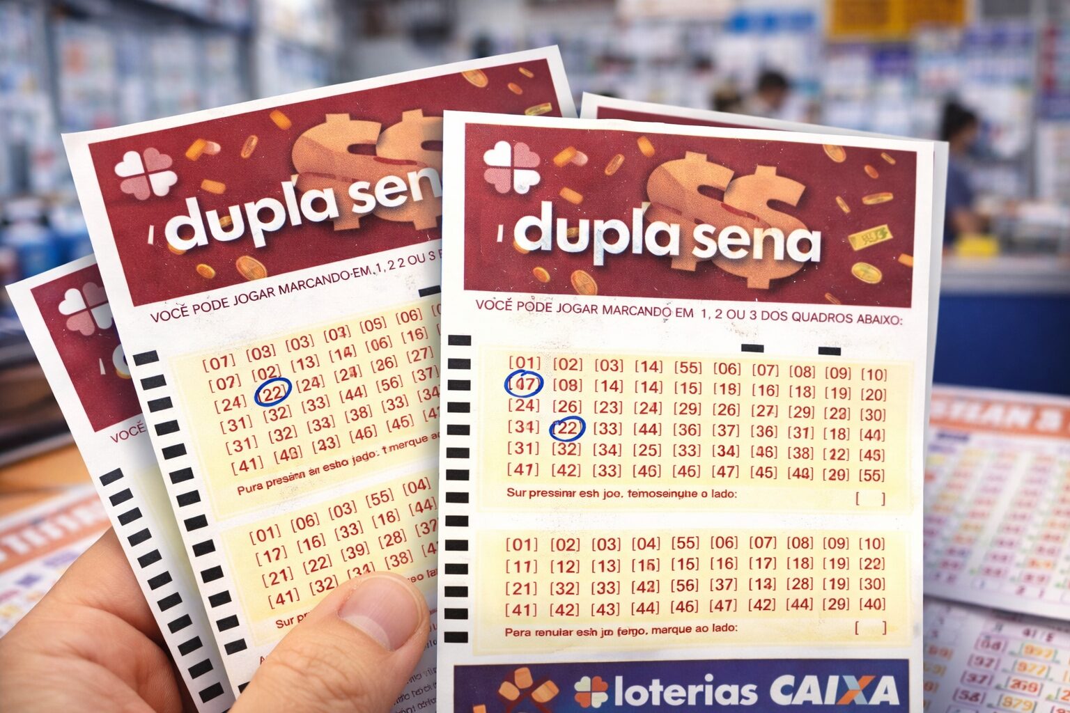 Qual o resultado de hoje da Dupla Sena?