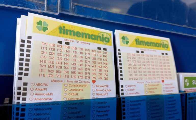 Resultado da Timemania 2340 hoje Quinta, 08: Veja os números, o Time do Coração e o prêmio de R$ 1,7 milhão (08/01)