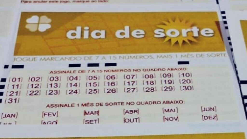 Resultado Dia de Sorte de hoje