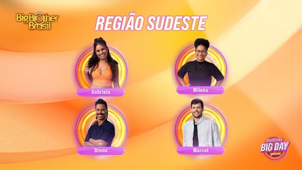 Quem deve entrar no BBB 26 da região Sudeste?
