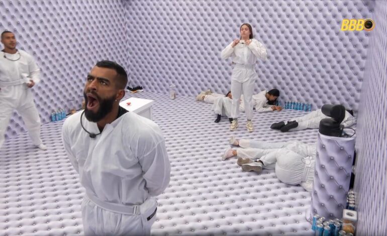 Quarto branco do BBB 26