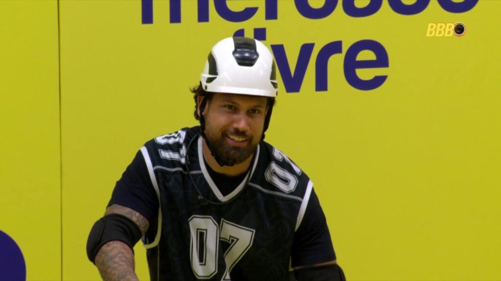 Brígido venceu a primeira rodada eliminatória da primeira prova do líder do BBB 26 e eliminou Ana Paula Renaut.