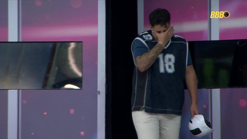BBB 26: Pedro é eliminado da prova do líder