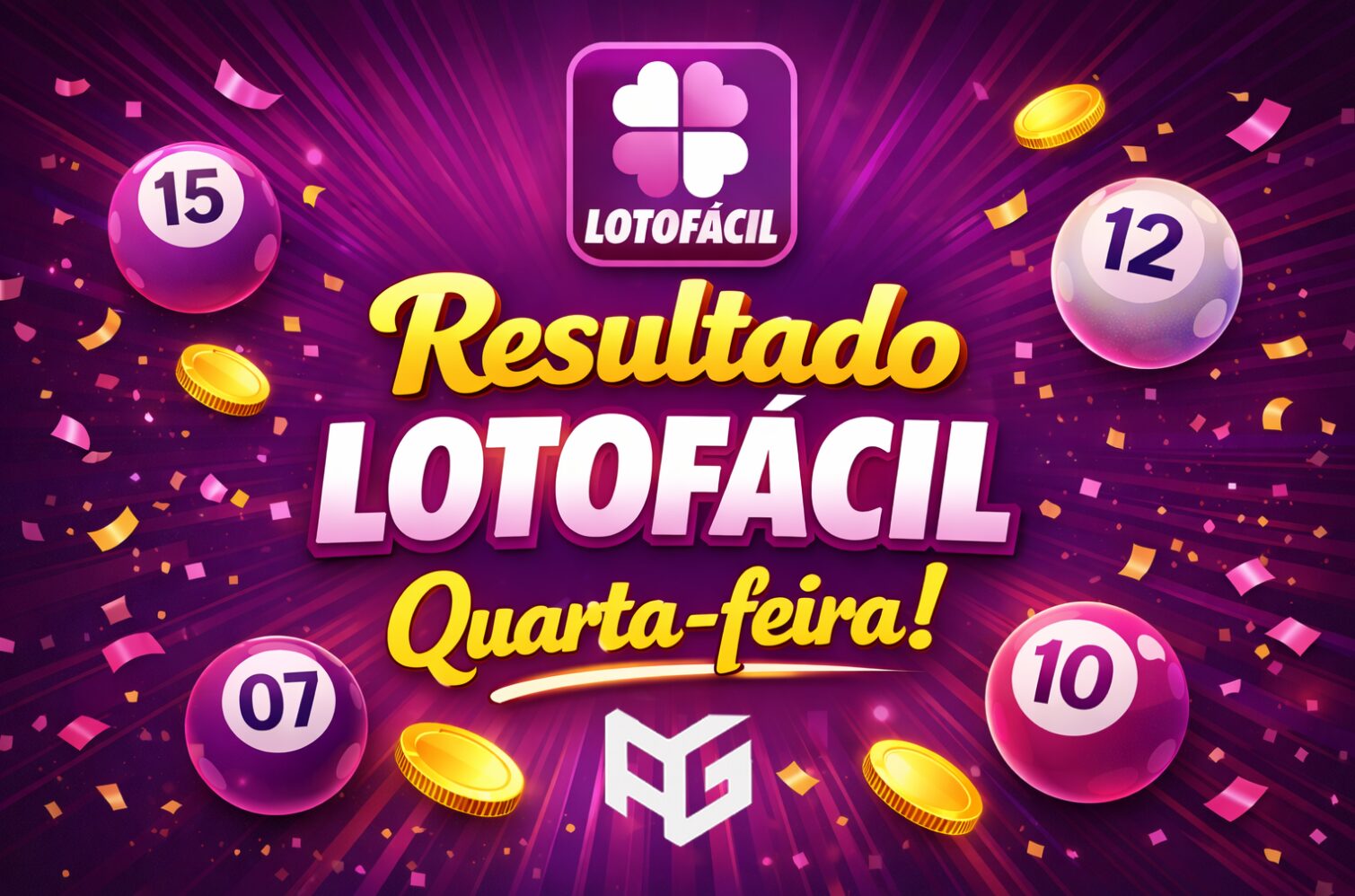 Resultado Lotofácil hoje- Quarta-feira