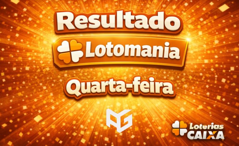 Resultado de hoje da Lotomania