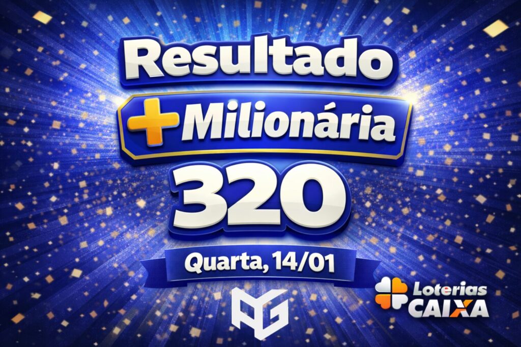 Resultado de hoje da +milionária