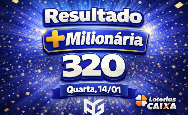 Resultado de hoje da +milionária