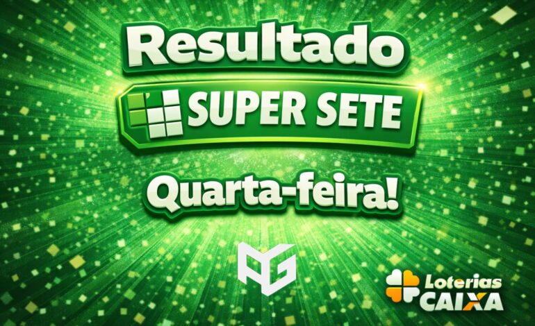 Resultado de hoje do Super Sete