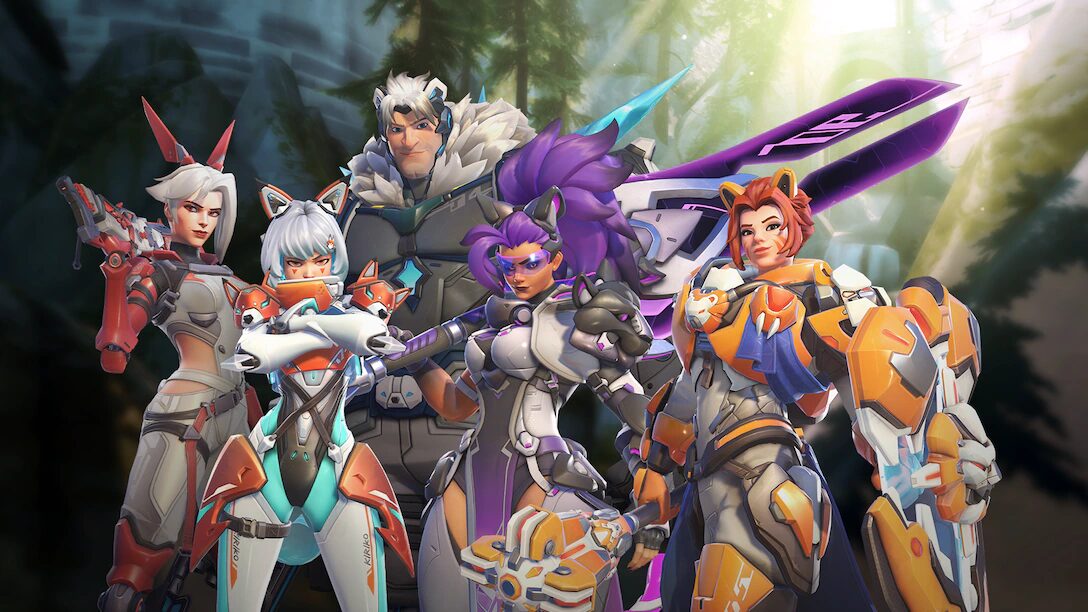A exo-FAUNA invadiu o Overwatch 2! Testamos o pacotaço de Ashe, Brigitte, Hazard, Kiriko e Vendetta