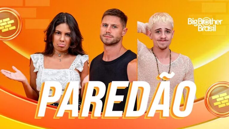 VIRADA! Parciais Enquete BBB 26 do 10º Paredão: Jonas, Juliano e Gabriela em disputa acirrada