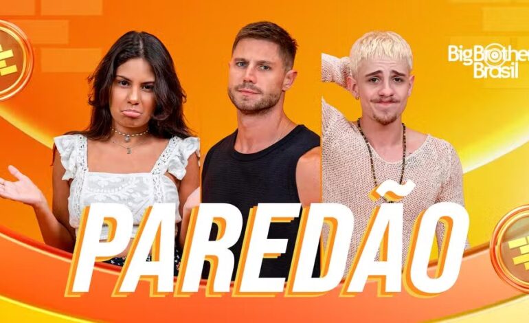 VIRADA! Parciais Enquete BBB 26 do 10º Paredão: Jonas, Juliano e Gabriela em disputa acirrada