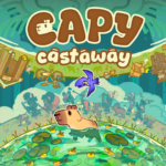 Capy Castaway: Aventura aconchegante com capivaras chega ao Steam