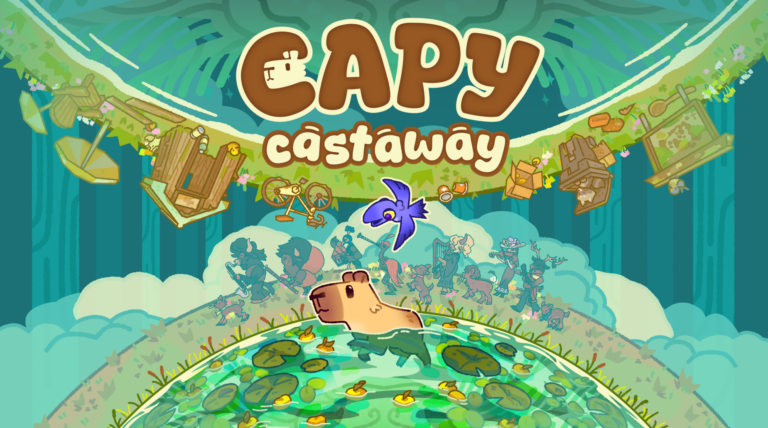 Capy Castaway: Aventura aconchegante com capivaras chega ao Steam